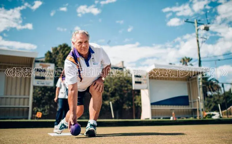 星欧平台app下载地址一径科技《揭秘省队足球运动员的身价：究竟有多值钱？》