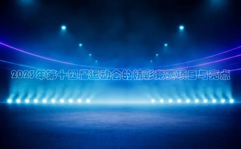 星欧娱乐官方网站华扬联众2023年第十四届运动会的精彩竞赛项目与亮点