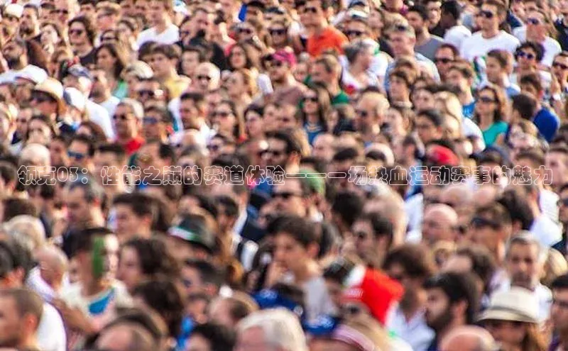 领克03：性能之巅的赛道体验——一场热血运动赛事的魅力